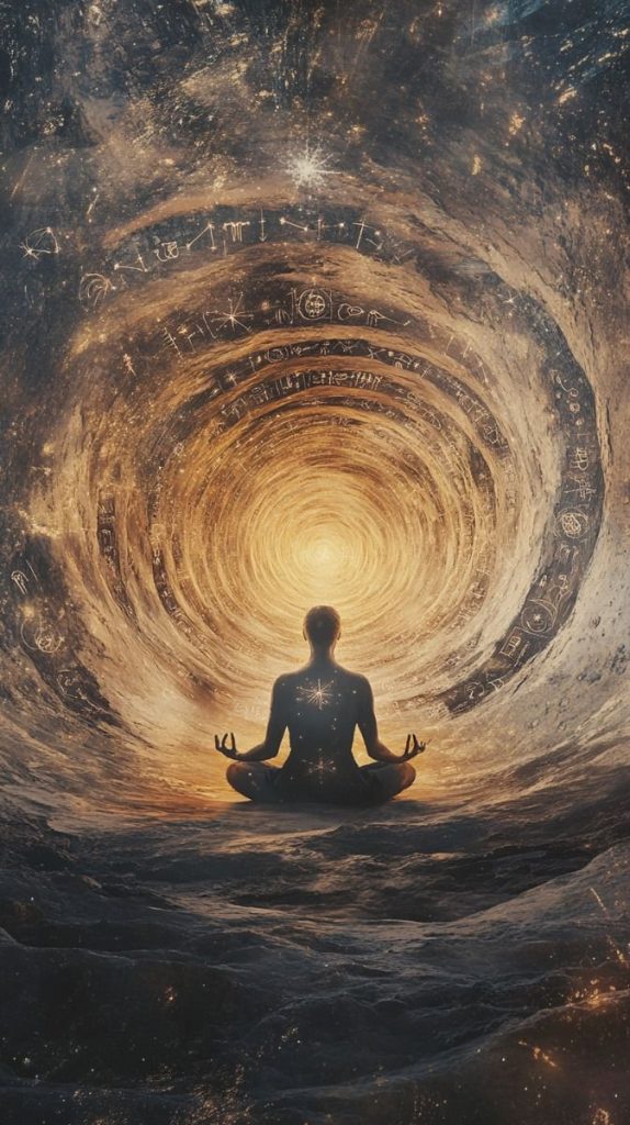 golden spiral meditation journey to cosmic awareness